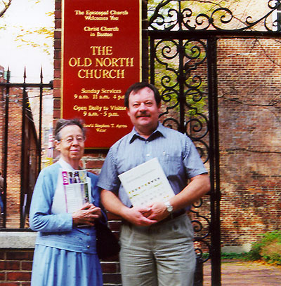 The Old North Church and its neighborhood were fascinating